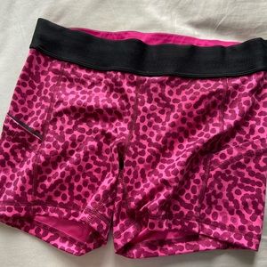 Lulu lemon pink polka dot spandex